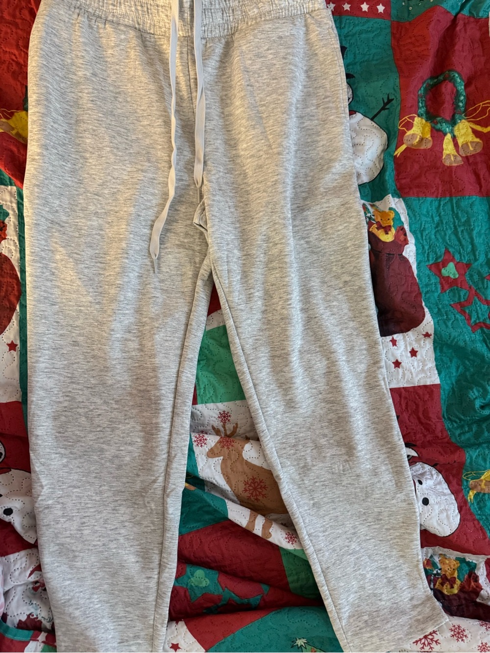 Zenana Heather Gray Pull-On Jogger Pants M